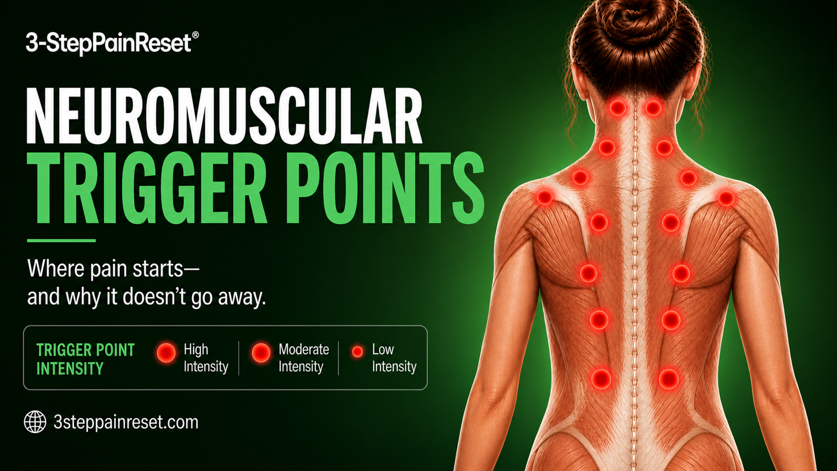 where pain starts trigger points neck shoulder and low back