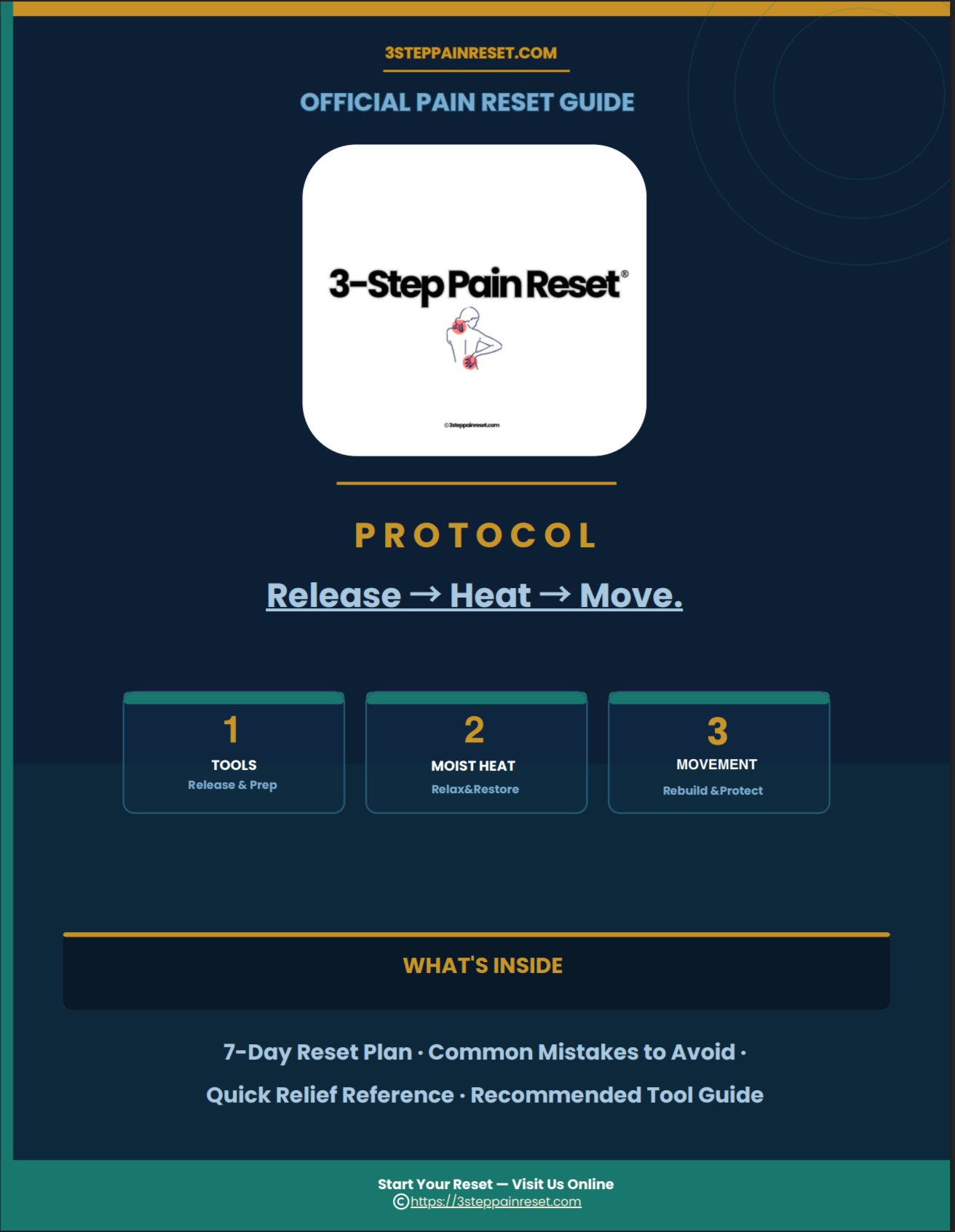 3-Step Pain Reset paid guide — click to learn more