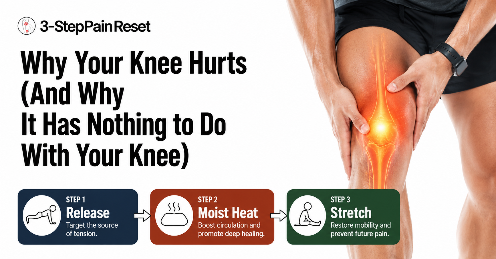 knee pain trigger points quadriceps neuromuscular therapy 3 step pain reset
